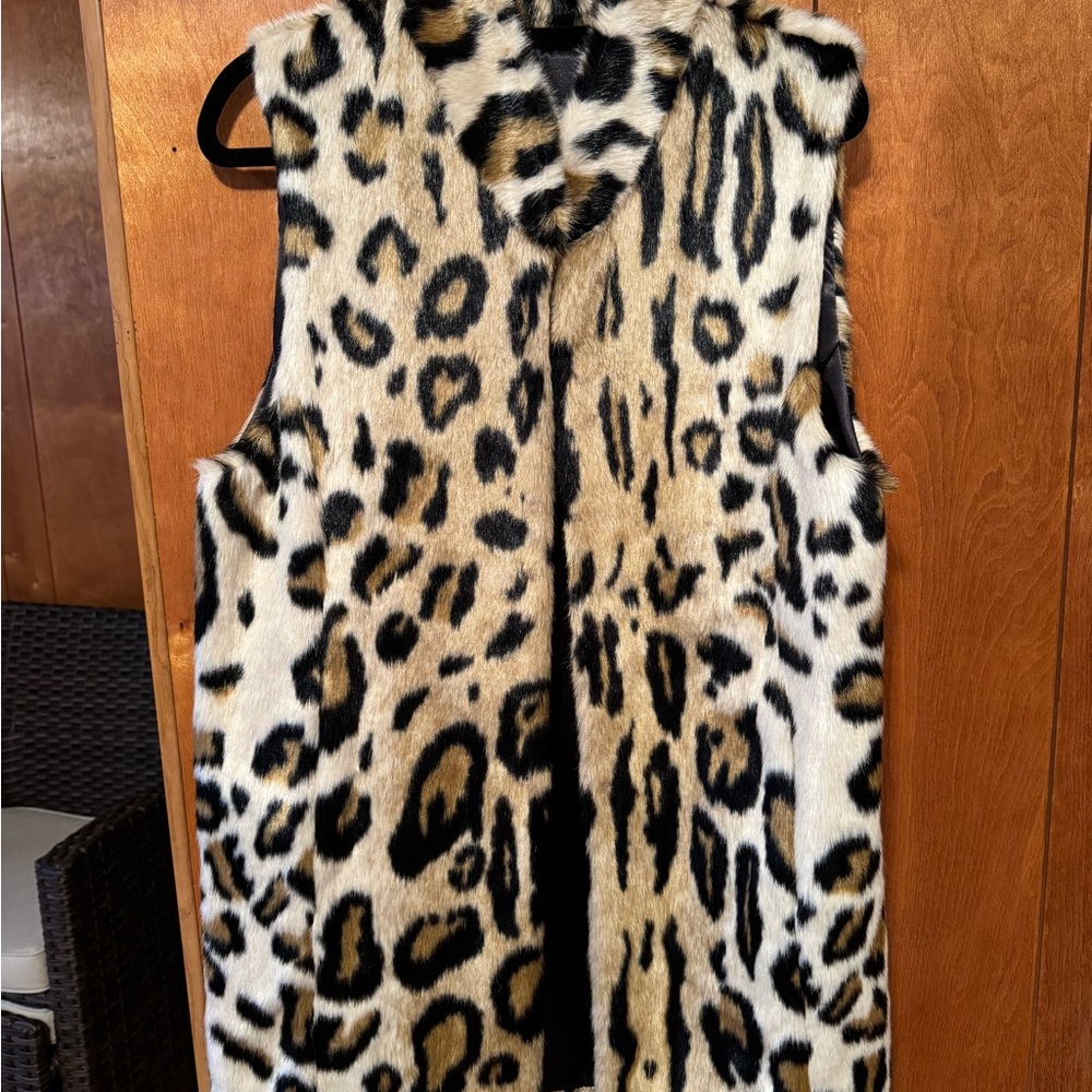 Fabulous faux fur vest!